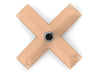 Holley 11" x 11" HydraMat®, Cross Center outlet pick-up with -3/8" NPT fitting. Fitting location designed for universal use.