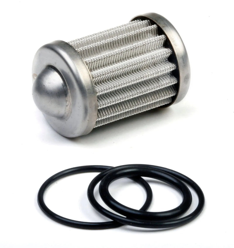 Holley Fuel Filter Element and O-ring Kit Fits 100 GPH Billet Fuel Filters 100 Micron