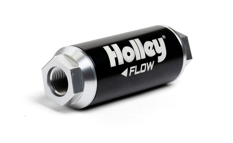 Holley 260 GPH Billet Dominator Fuel Filter Hot Street/Race Carb or EFI Applications Pre Filter 100 Micron