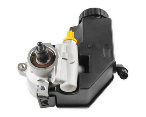 Holley Power Steering Pump Assembly Power Steering Pump Assembly, Aluminum Saginaw TC with bearing supported shaft and integrated reservoir
