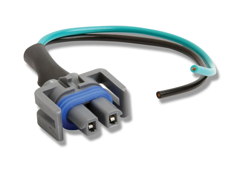Holley R4 Style A/C Compressor Plug-Pigtail For R4 style radial A/C compressors with 8mm pin connector