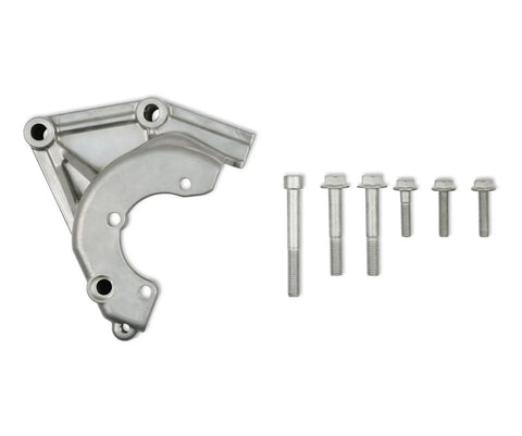 Holley Mid LSA/LS Accessory Drive Bracket Kit - Power Steering - Natural Small Block Chevrolet - Gen III/IV - LSA/LS