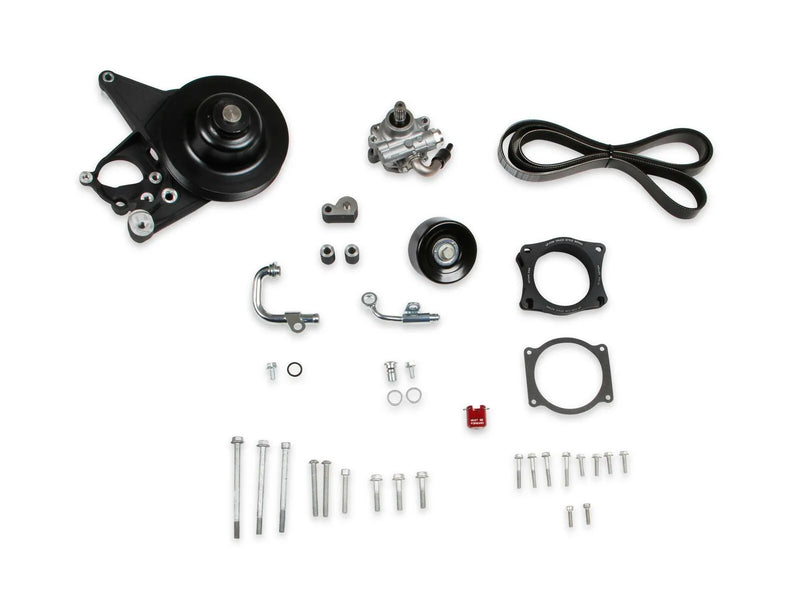 Holley Power Steering Add-on System for LT4 Wet Sump Engines Hydraulic Power Steering Add-on System for LT4 Wet Sum...