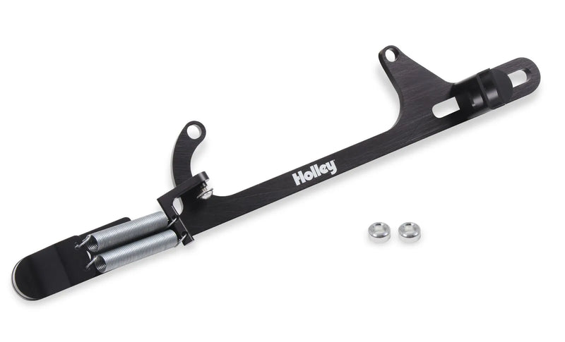 Holley Billet Aluminum Throttle Cable Bracket Billet Aluminum Throttle Cable Bracket for 4500 with LOKAR cable