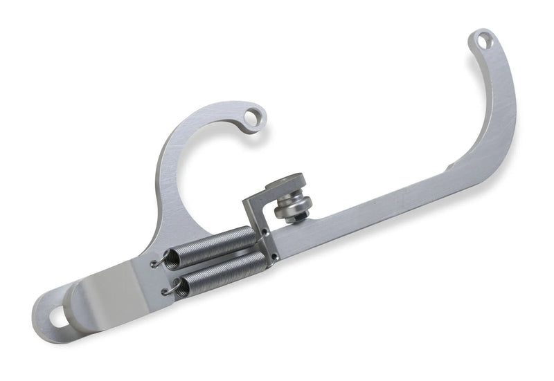 Holley Billet Aluminum Throttle Return Spring Bracket Billet Aluminum Throttle Return with no throttle cable or kic...