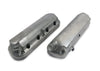 Holley 2-Piece Ford Style Valve Cover - Gen III/IV LS - Natural Chevrolet Gen III/IV LS - Cast Aluminum - Coil-Mounting Base & Integrated Coil Cover