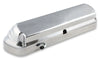 Holley 2-Piece Ford Style Valve Cover - Gen III/IV LS - Polished Chevrolet Gen III/IV LS - Cast Aluminum - Coil-Mounting Base & Integrated Coil Cover