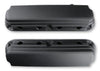 Holley 2-Piece Ford Style Valve Cover - Gen III/IV LS - Satin Black Chevrolet Gen III/IV LS - Cast Aluminum - Coil-Mounting Base & Integrated Coil Cover