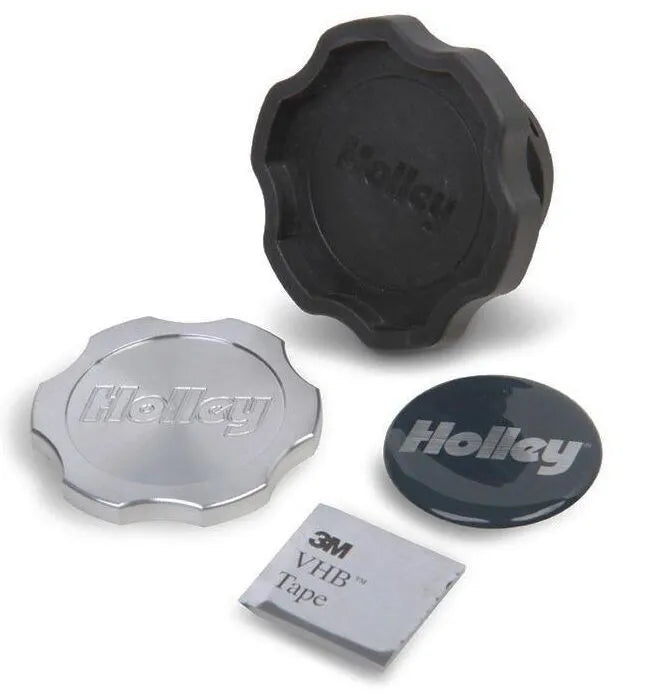 Holley LS Oil Fill Cap with Billet Center Five-way customizable oil fill cap for LS engines — fits Chevrolet Camaro...