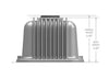 Holley Valve Covers - Vintage Series - Finned - SBC - Natural Chevrolet Small Block - With Emissions Provisions - Perimeter Bolt - Cast Aluminum