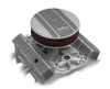 Holley Valve Covers - Vintage Series - Finned - SBC - Natural Chevrolet Small Block - With Emissions Provisions - Perimeter Bolt - Cast Aluminum