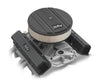Holley Valve Covers - Vintage Series - Finned - SBC - Satin Black Machined