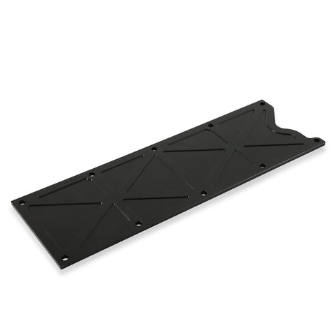 Holley LS Valley Cover - Trussed GM LS1/LS6 Trussed Valley Cover, Satin Black Finish