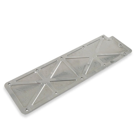 Holley LS Valley Cover - Trussed GM LS2/LS3/LS7/LSX Trussed Valley Cover, Natural Billet — fits Chevrolet Suburban...