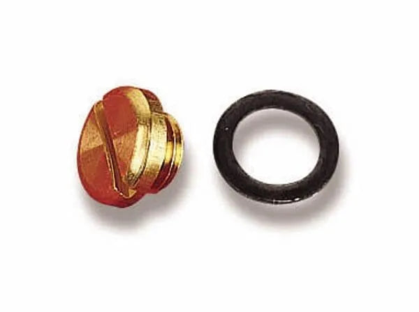 Holley 26-13 Fuel Bowl Sight Plug & Gasket Kit Standard