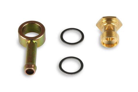 Holley Swivel Fitting Swivel Fitting Hose 5/16" Thread 9/16-24
