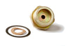 Holley Inverted Flare Fitting Inverted Flare Fitting Tube 1/4" Thread 7/8-20 A x 07/16-24 B