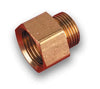 Holley Standard Fitting Standard Fitting Tube 3/8" Thread 9/16-24 A x 5/8-18 B