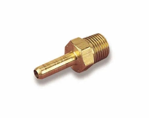 Holley Spark Fitting Spark Fitting Metering Block 180 deg. Style 1/8 NPT