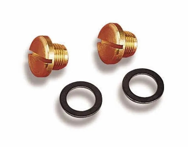 Holley Fuel Bowl Plug Quick change fuel Bowl Plugs