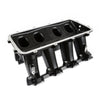 Holley Hi-Ram Lower Manifold - GM LS1/LS2/LS6-Black LS1/LS2/LS6 Cathedral Port Carbureted Base Only Plenum-Top-Mounting Fabrication Flange Available