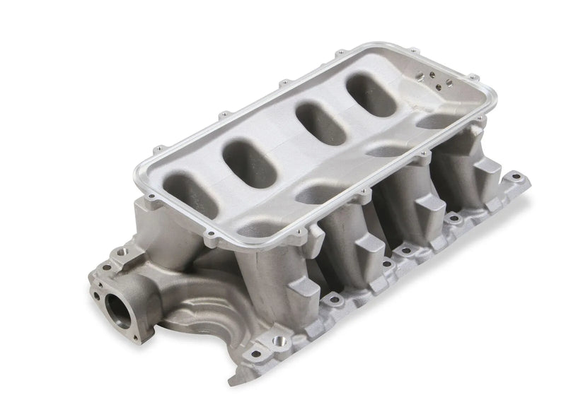 Holley 351W Ford Hi-Ram Carbureted Manifold Base Ford 351W 9.5" Deck Ford Hi-Ram Intake Manifold Base
