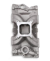 Holley Single Plane Intake Manifold- Chevy Small Block V8 Intake Manifold 1957-1986 262ci-400ci, 1987-later with Aluminum Heads