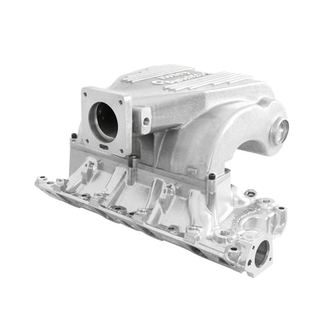 Holley SysteMAX Intake - Ford Small Block V8 EFI Intake Manifold 1986-1995 5.0L Upper and Lower E.O. Legal Shiny Fi...