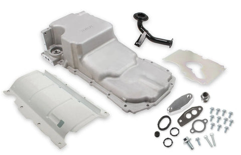 Holley GM Gen V LT Swap Oil Pan - Oil Return Not Machined GM Gen V LT Swap Oil Pan - Same Dimensions as 302-20 - Oi...