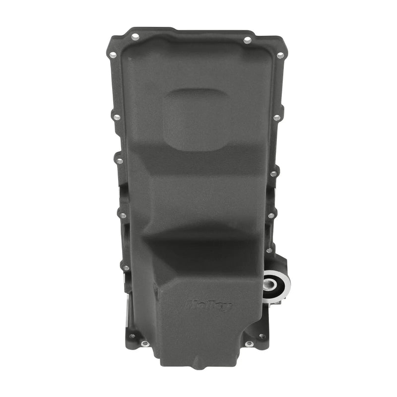 Holley GM LS Swap Oil Pan - 4WD / Truck / Off-Road - Black Fits 1973-1987 GM K10 LS Swapped Trucks and Other 4WD LS...