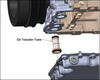 Holley Oil Transfer Tube - Ford Godzilla 7.3L Fits Accessory Drive Kits with Oiling System - Pump to Pan Oil Transfer Tube