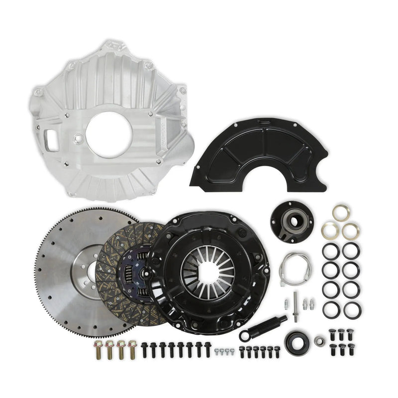 Holley Complete Transmission Installation Kit GM TKX/TKO Installation kit for 1955-1985 internally balanced Small o...