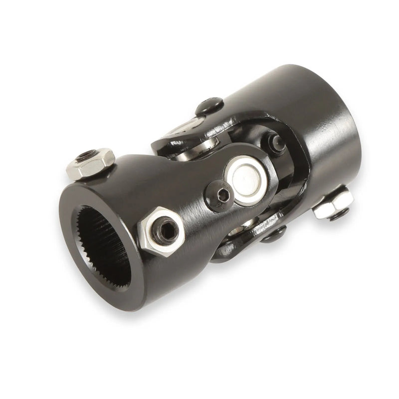 Holley 320-104 U-joint - Steel - Black Zinc 1"-48 Spline