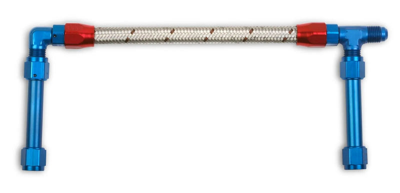 Holley Fuel Line Swivel-Seal fuel line for the new Ultra XP with 6 AN male inlet