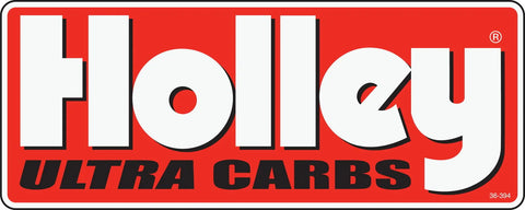 Holley Ultra Carbs Decal ULTRA Carbs Decal - 9.5" x 3.75"