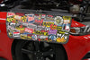 Holley /MSD Sticker Bomb Fender Cover - 36" x 26" Sticker Bomb Fender Cover-36" x 26"