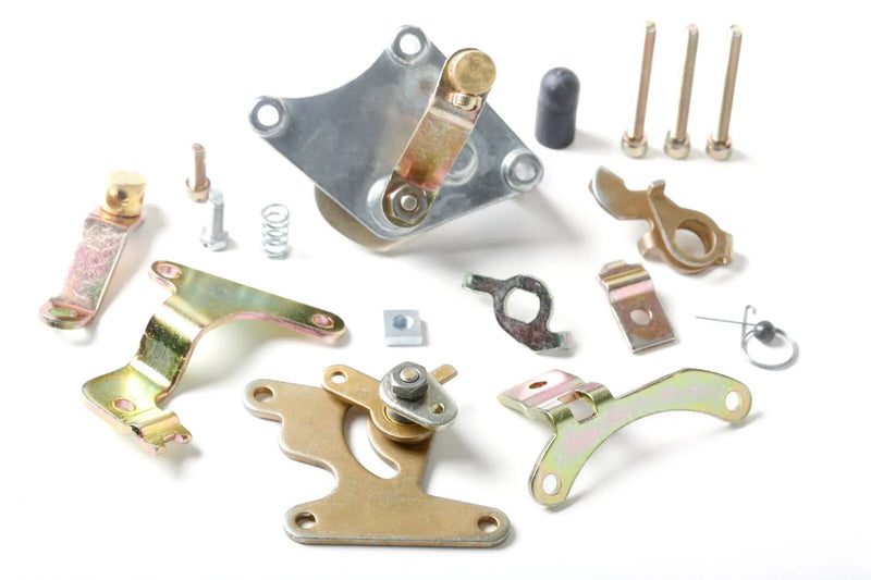 Holley Aluminum Manual Choke Conversion Kit - Shiny Manual Choke Conversion Kit - Shiny Finish