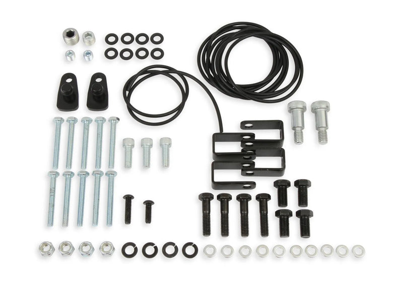 Holley 508-31 Hardware Kit For Split Intake-Silver