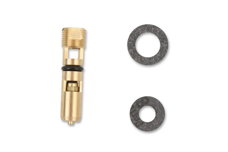 Holley Inlet Needle - Viton Inlet Needle Viton Tip Adjustable 0.110" Seat Size