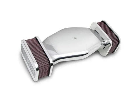 Holley Powercharger Air Cleaner Hi Tek Air Cleaner Assembly, Low Profile, Highly Polished,7.8" x18.3" x3"