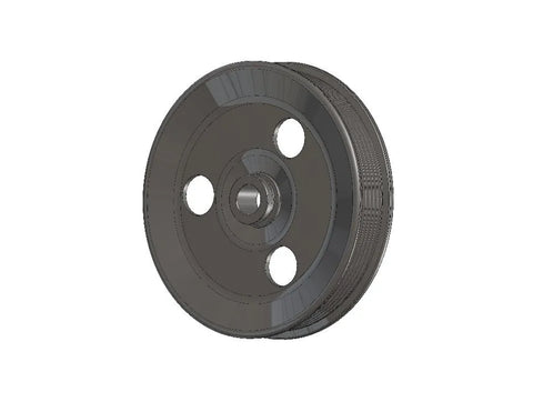 Holley PULLEY SMALL P/S PUMP USE W/UNDERDRIVE BALANCER Small power steering pump pulley