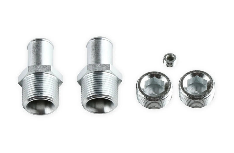 Holley PLUGS AND FITTINGS KIT LT/LS COOLING MANIFOLD Mid-Mount Accessory Drive System