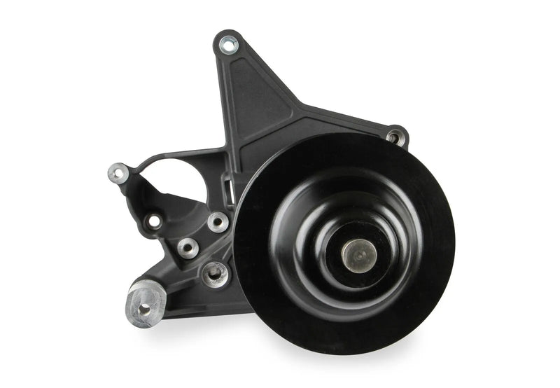 Holley BRACKET KIT, P/S LT4-W LONG SPACER NATURAL-BLACK FINISH Power Steering Bracket GM LT4 System