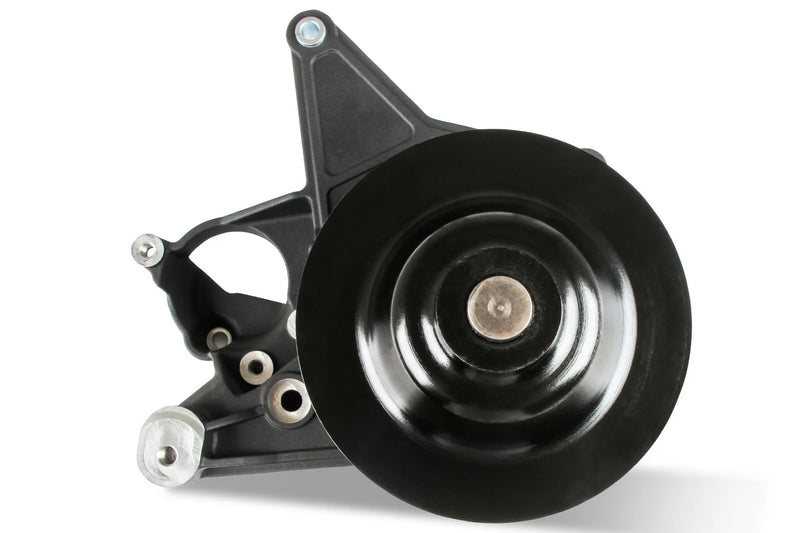 Holley BRACKET KIT, P/S LT5-W SHORT SPACER NATURAL-BLACK FINISH Power Steering Bracket GM LT5 System- Dry Sump Only