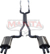 Manta HOLK128U3GTSMALOO-134C Dual 3in Full System with 1 3/4in Coated Headers (VF LSA V8 13-17)