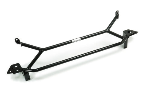 Hard Race Front Member Brace - Black (EVO 7-9) — fits Mitsubishi Evo 8