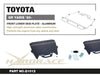Hard Race Front Lower Skid Plate (Yaris/Vitz 20+) — fits Toyota Yaris (image 2)