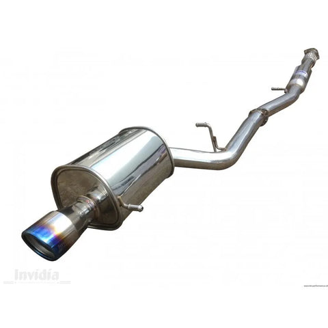 Invidia Q300 Cat back Exhaust w/Ti Tip (WRX/STI GD 01-07) — fits Subaru STI