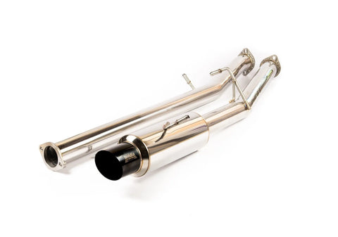 Invidia N1 "Signature Edition" Cat Back Exhaust Non Resonated w/Black Tip (WRX/STI GD 01-07) — fits Subaru STI