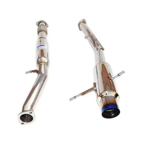Invidia N1 Cat Back Exhaust Resonated w/Ti Tip (WRX/STI GD 01-07) — fits Subaru STI